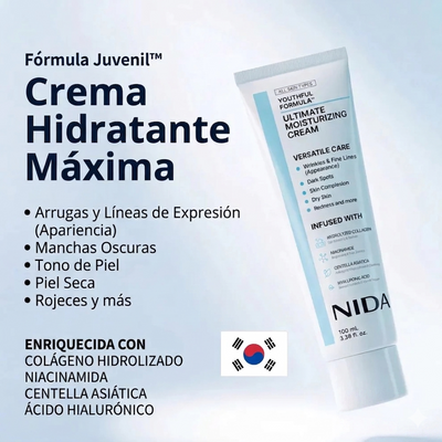 TERYVO® NIDA CREMA ANTI-EDAD KOREANA