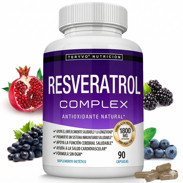 TERYVO® RESVERATROL REJUVENECEDOR CELULAR