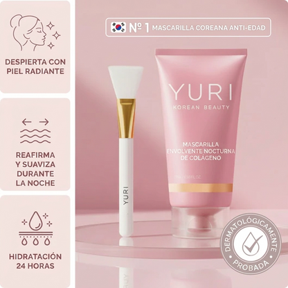 YURI SEOUL® MASCARILLA DE COLÁGENO KOREANA NOCTURNA