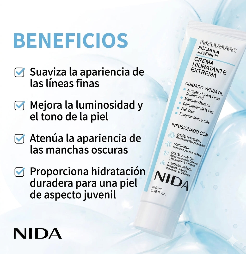 TERYVO® NIDA CREMA ANTI-EDAD KOREANA