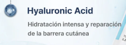 2. El ácido hialurónico que retiene la humedad todo el día