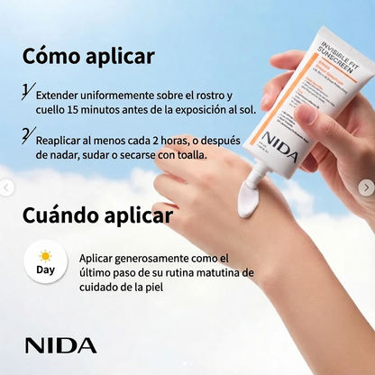 NIDA PROTECTOR SOLAR INVISIBLE
