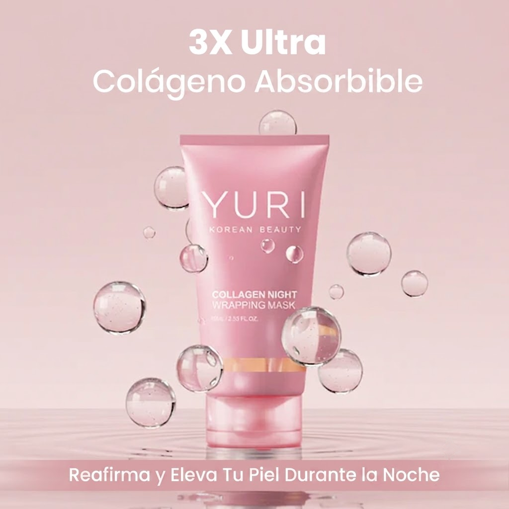 YURI SEOUL® MASCARILLA DE COLÁGENO KOREANA NOCTURNA